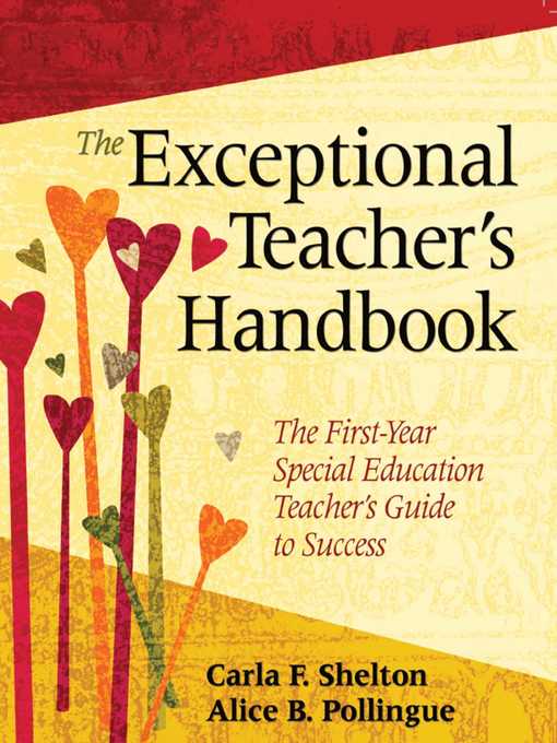 Title details for The Exceptional Teacher's Handbook: the First-Year Special Education Teacher's Guide to Success by Carla F. Shelton - Wait list